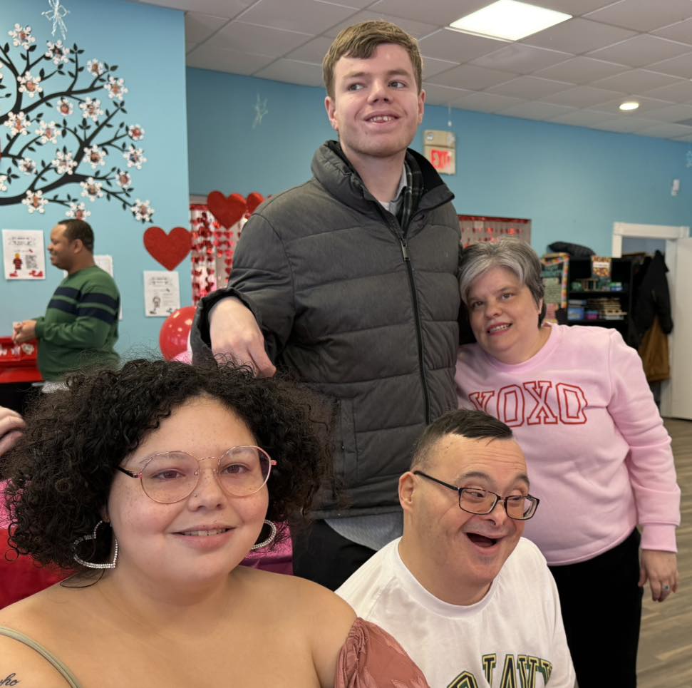 Participants engaging in activities at Serenity Day Habilitation